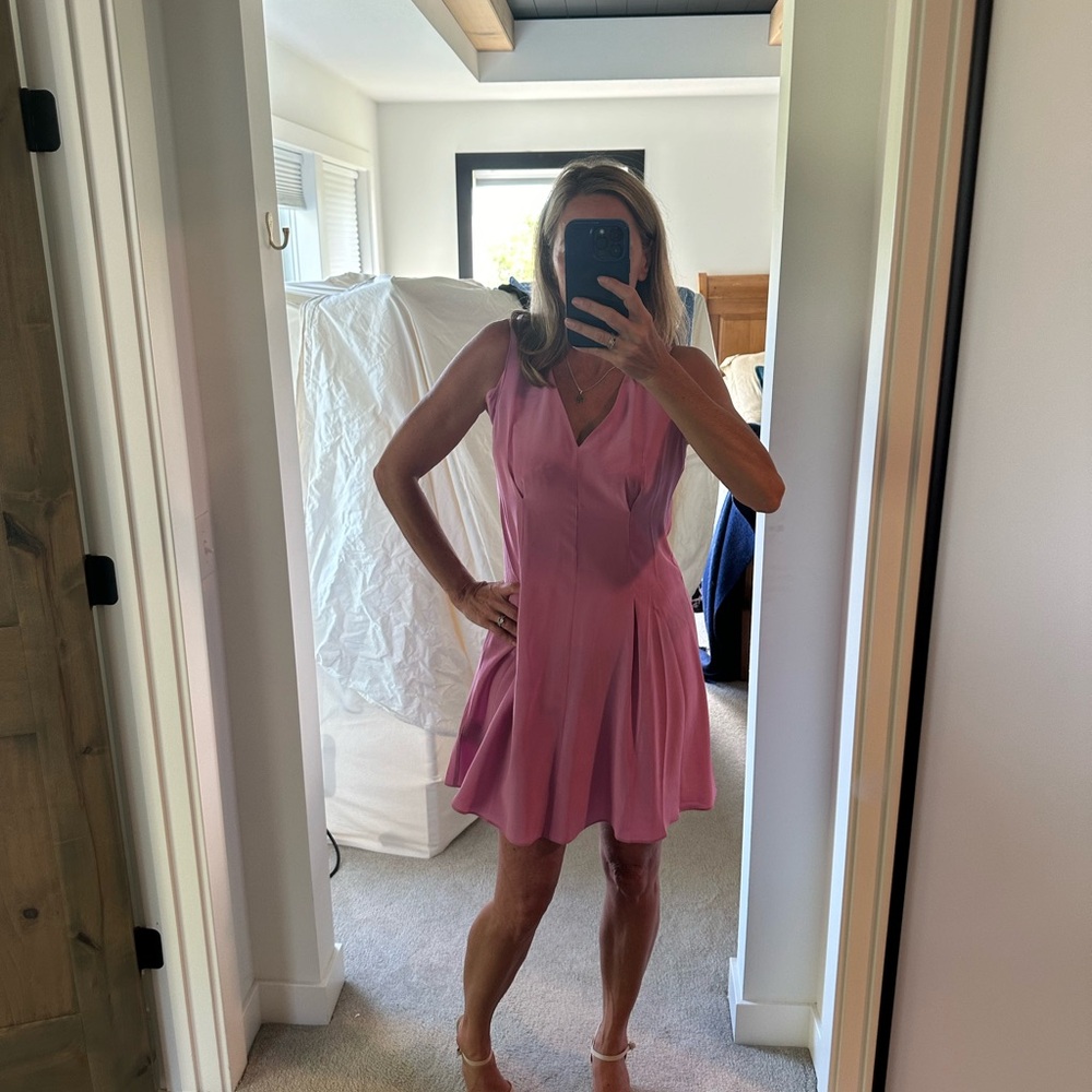 Silk flowy Club Monaco dress